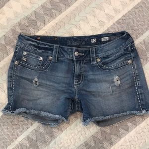 Miss me distressed shorts